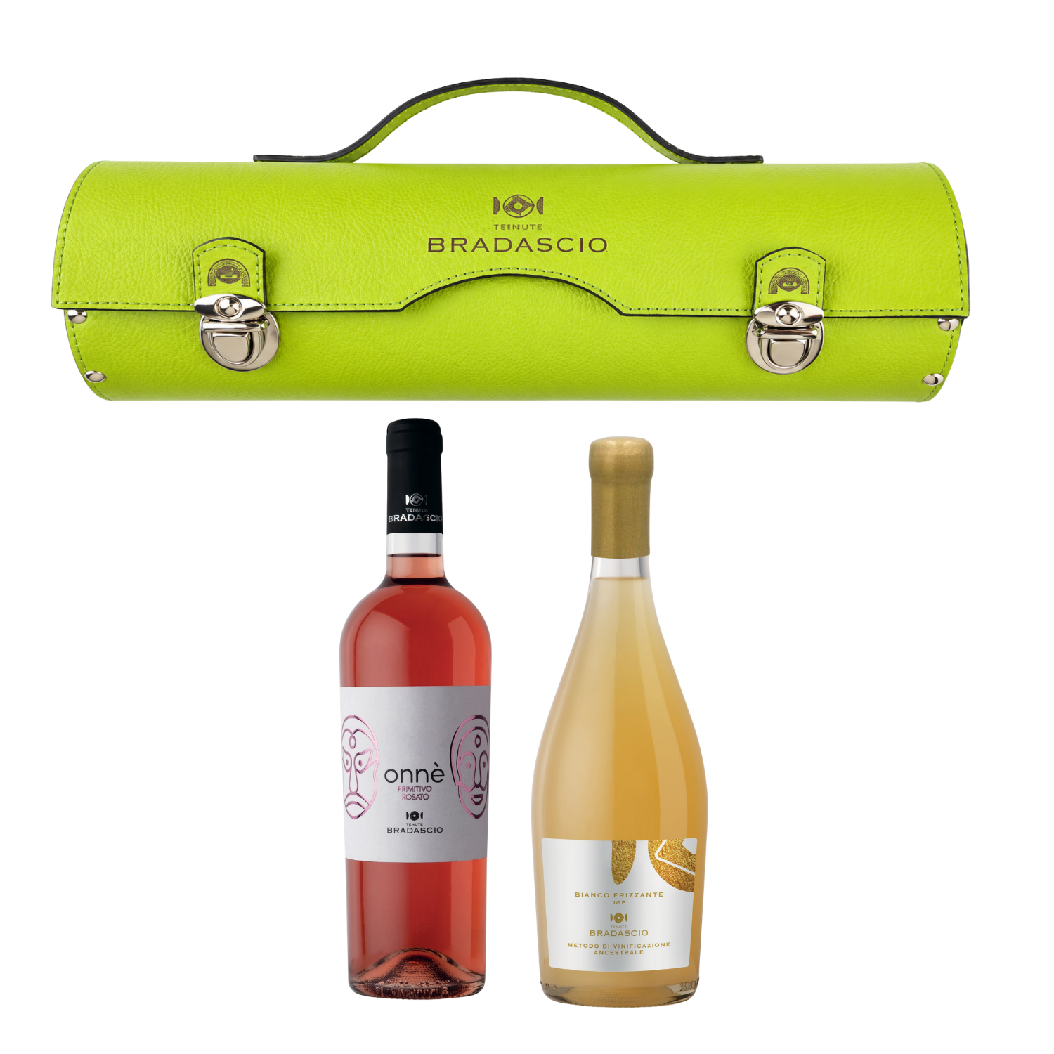 Single-Bottle Wine Carrier with 1 Tenute Bradascio Wine - Image 4